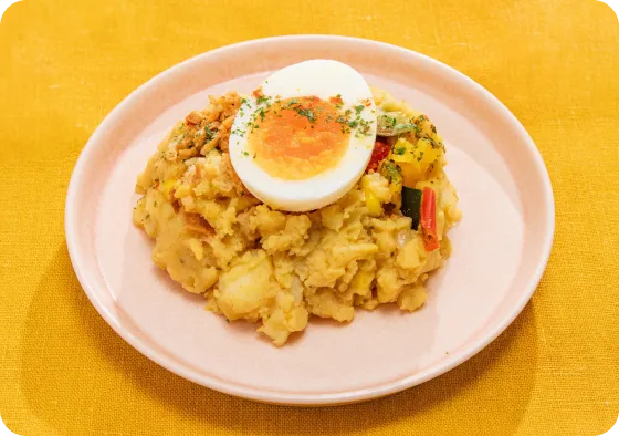 香味スープカレーのポテサラ